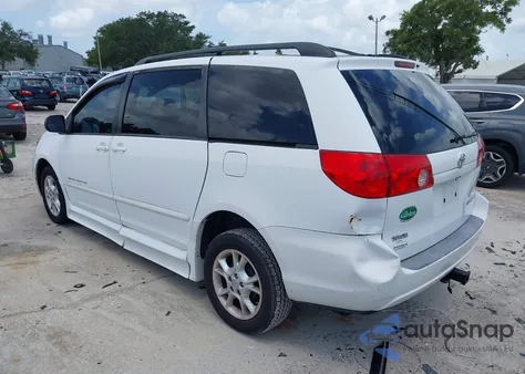 2007 Toyota Sienna Le z USA, uszkodzony, nr VIN 5TDZK23C77S011782